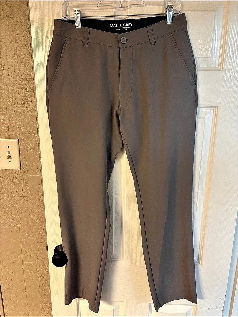 Matte Grey Men's Chino Pants Waist 30/32 Like New
